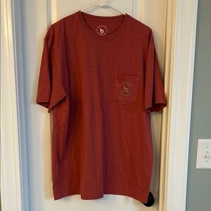 Over Under  Rover's United Classic Red Pocket Tee